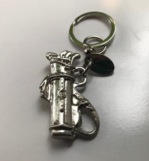 Golf Clubs keyring